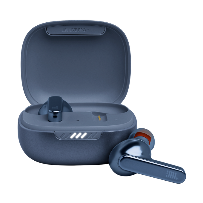 JBL Live Pro+ TWS - Blue - True wireless Noise Cancelling earbuds - Hero image number null